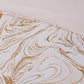 Detail View of Rebecca Metallic Printed Comforter Set