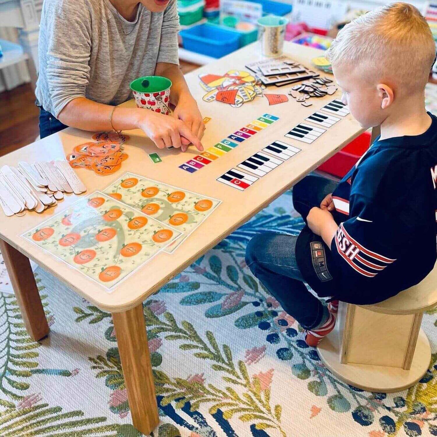 RAD Children's Furniture Rectangle Table