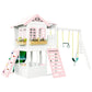 Reign Two Story Playhouse with Swing Attachment Bee Mine