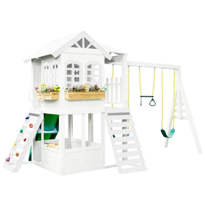 Reign Two Story Playhouse with Swing Attachment Daisy