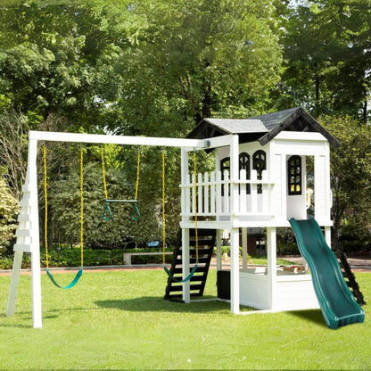 2MamaBees Reign Two Story Playhouse - Lifestyle