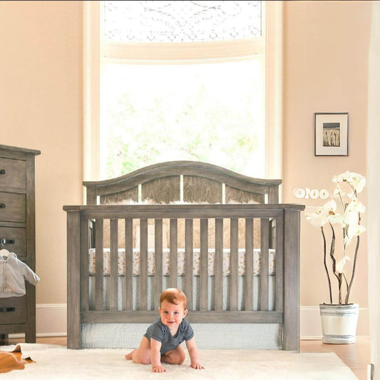 Milk Street Baby Relic Arch 4-in-1 Convertible Crib Fossil - Lifestyle
