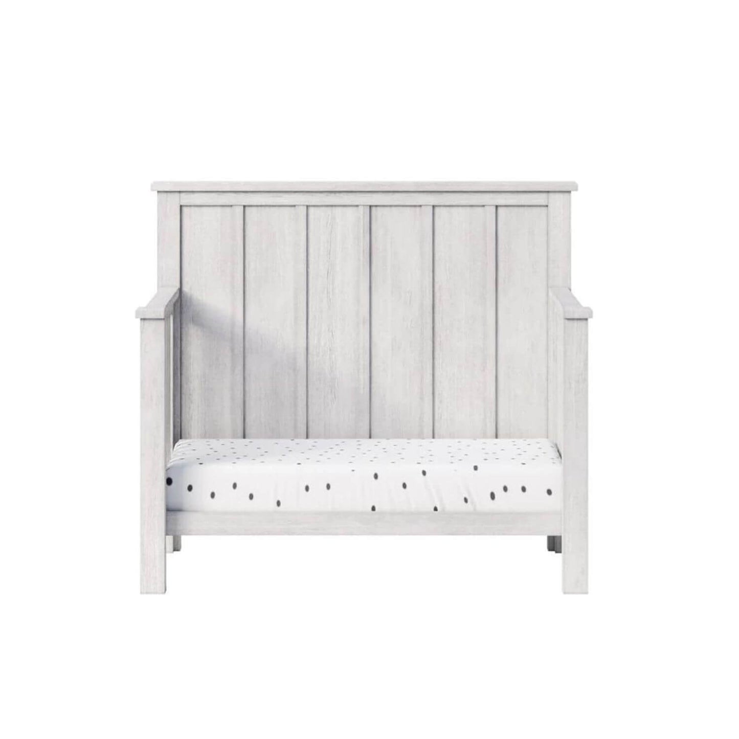 Milk Street Baby Relic Batten 4-in-1 Convertible Crib Cloud - Converted to a Daybed