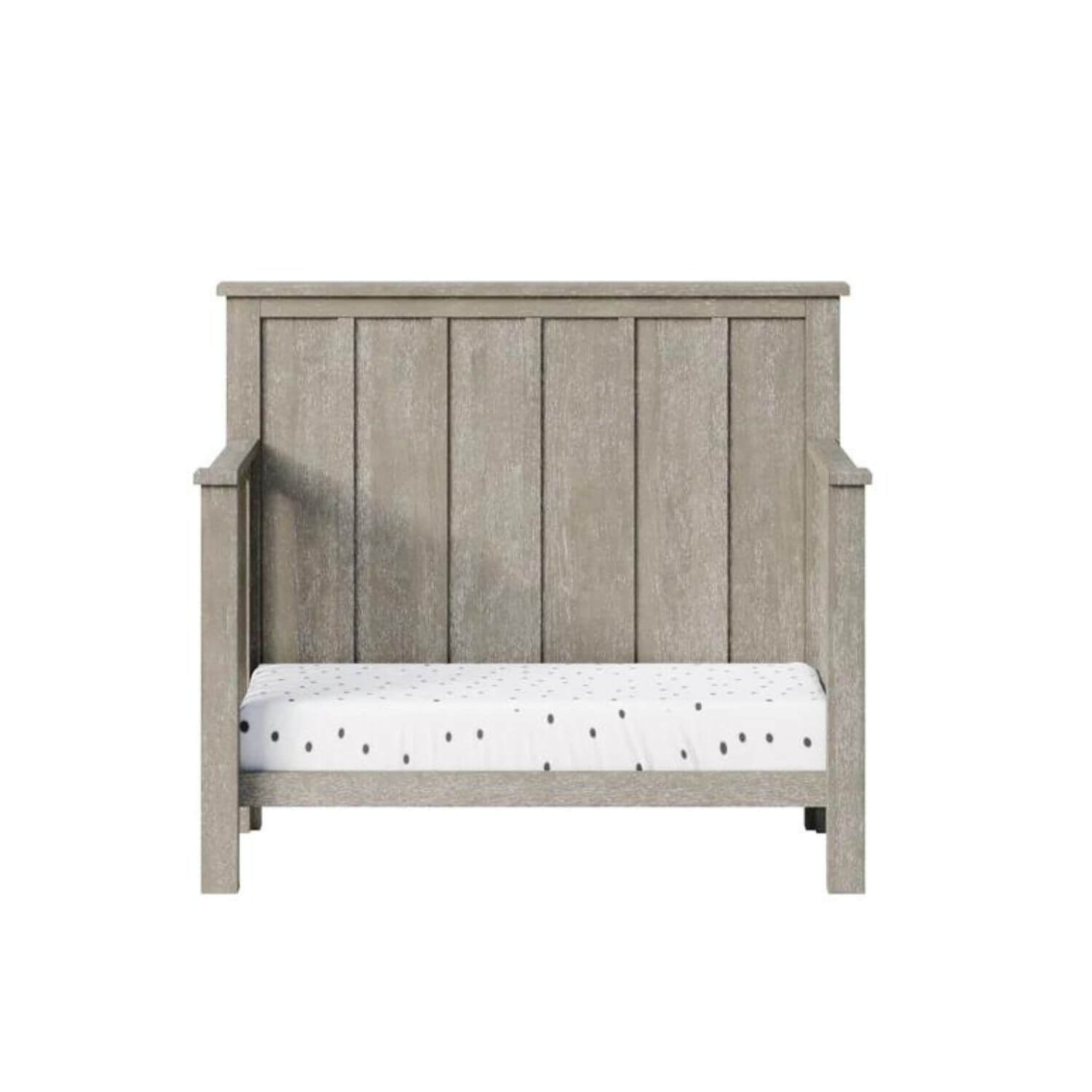 Milk Street Baby Relic Batten 4-in-1 Convertible Crib Fossil - Converted to a Daybed