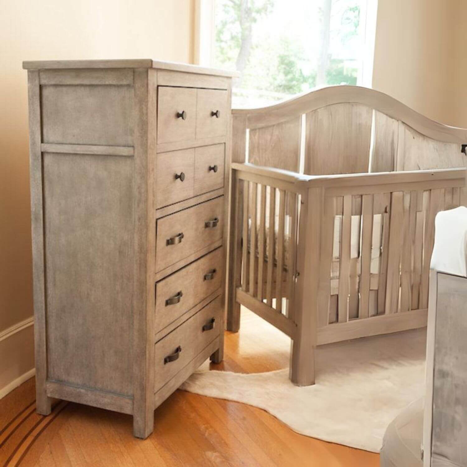 Milk Street Baby Relic 5 Drawer Chest Cloud - Lifestyle