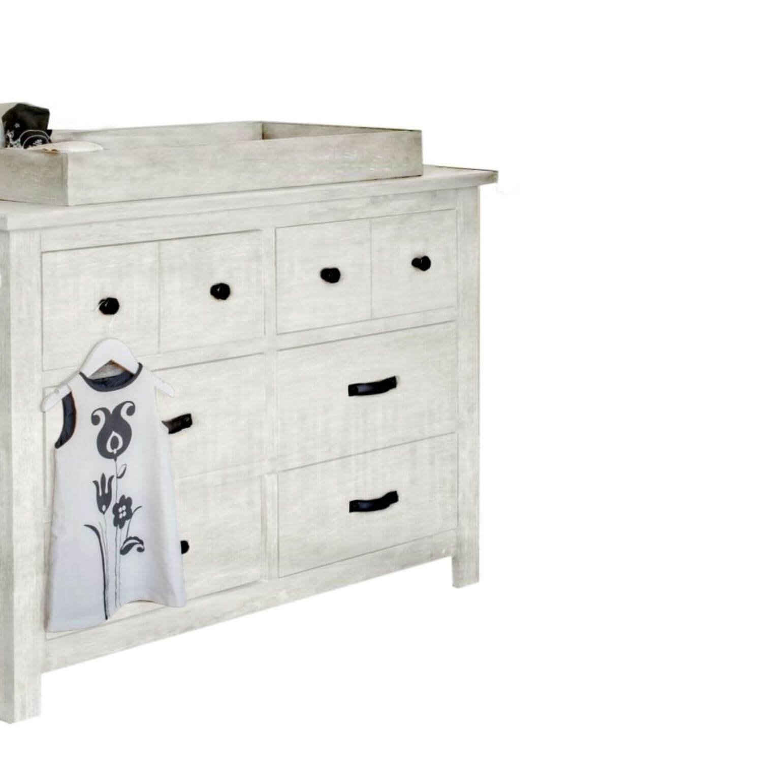 Milk Street Baby Relic 6 Drawer Double Dresser Cloud