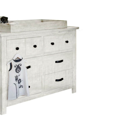 Milk Street Baby Relic 6 Drawer Double Dresser Cloud