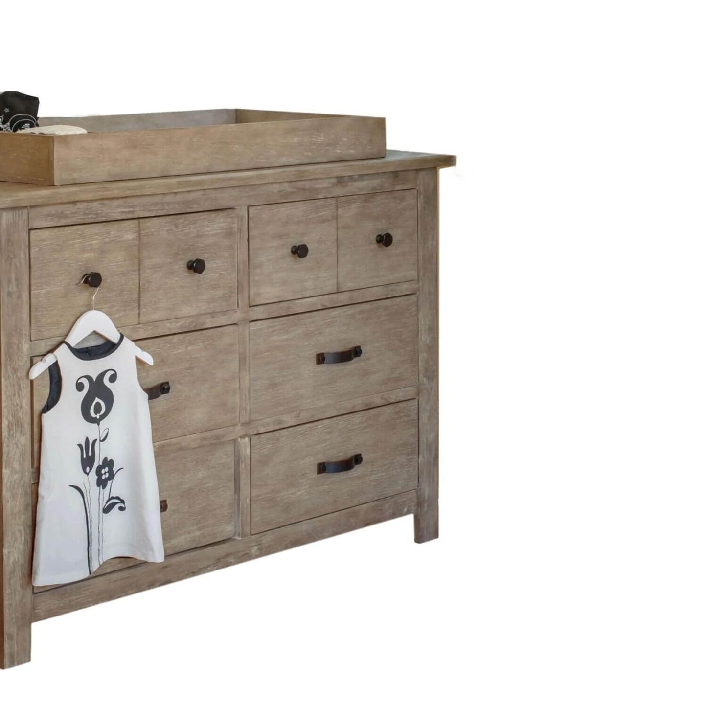 Milk Street Baby Relic 6 Drawer Double Dresser Fossil