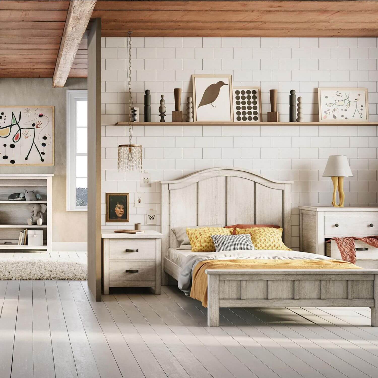 Milk Street Baby Relic Low Profile Footboard Cloud - Lifestyle