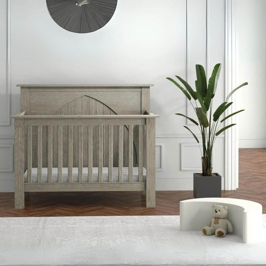 Milk Street Baby Relic Winchester 4-in-1 Convertible Crib Fossil - Lifestyle