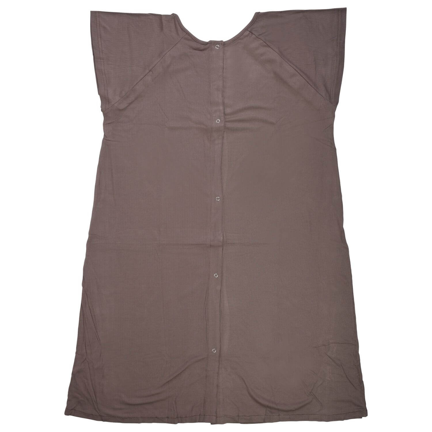 Three Little Tots Ribbed Cocoa Brown Mommy Gown