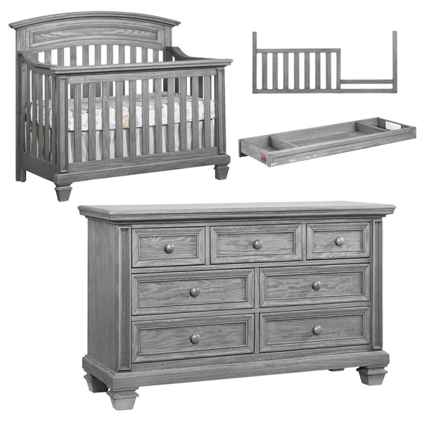 Oxford Baby Richmond 4-Piece Nursery Set Oyster White