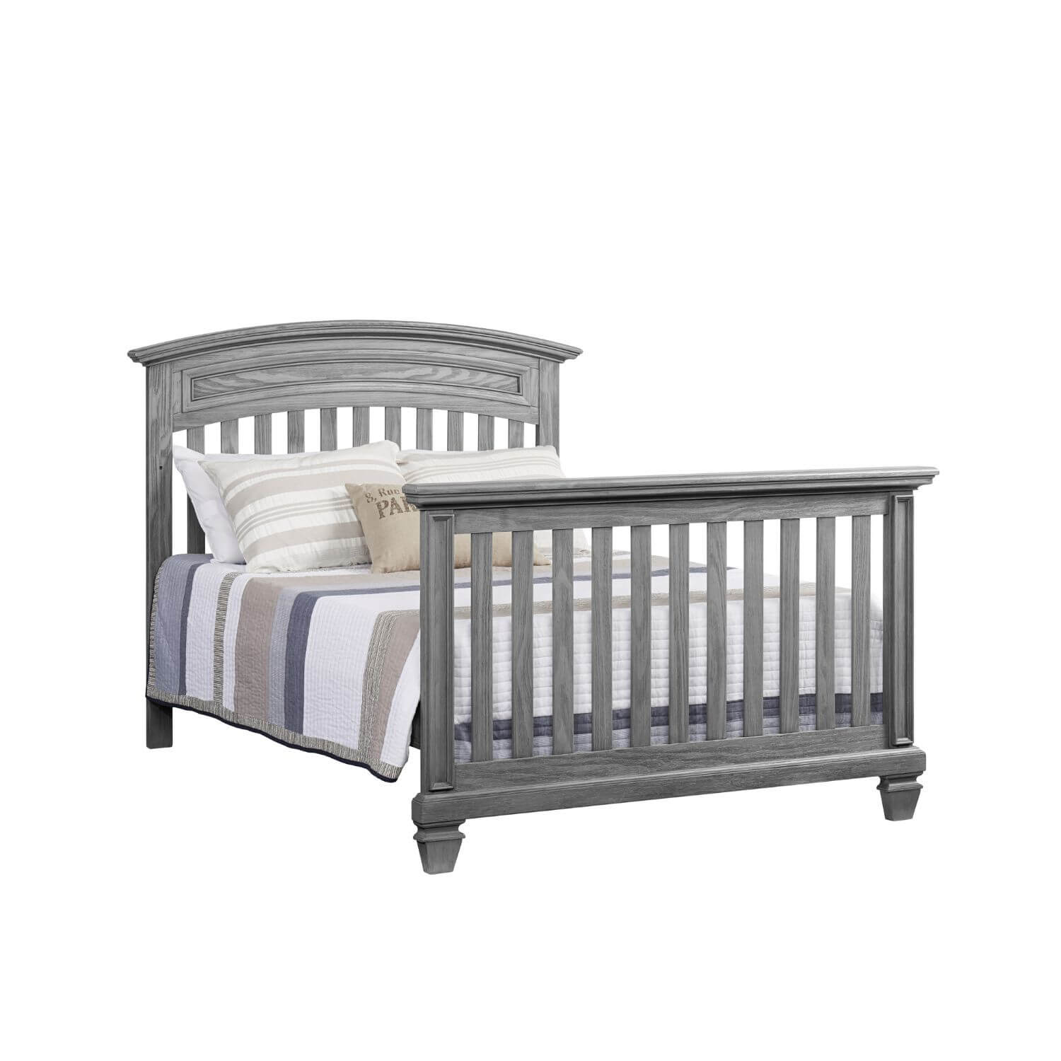 Soho Baby Richmond 4-in-1 Convertible Crib | Brushed Gray