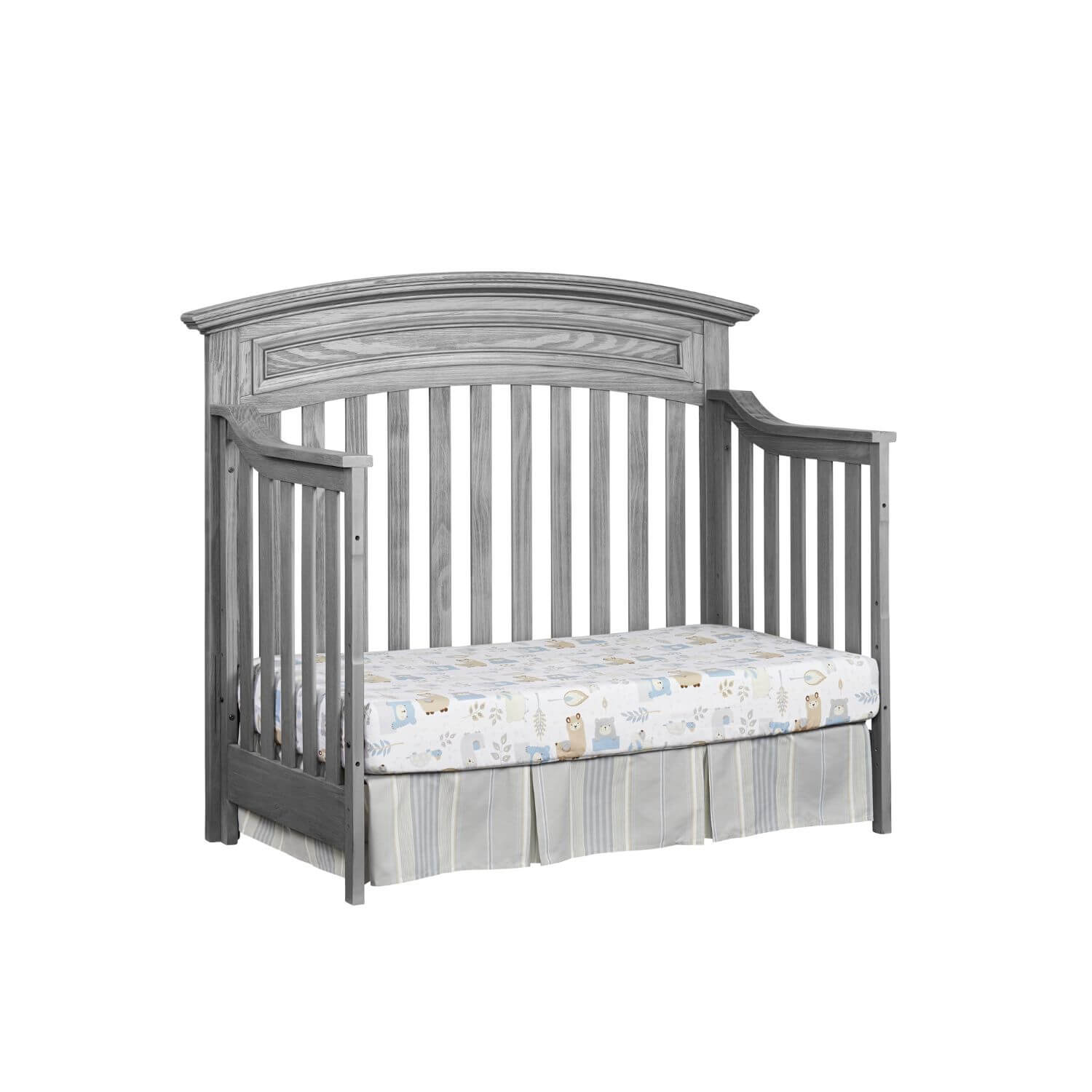 Soho Baby Richmond 4-in-1 Convertible Crib | Brushed Gray