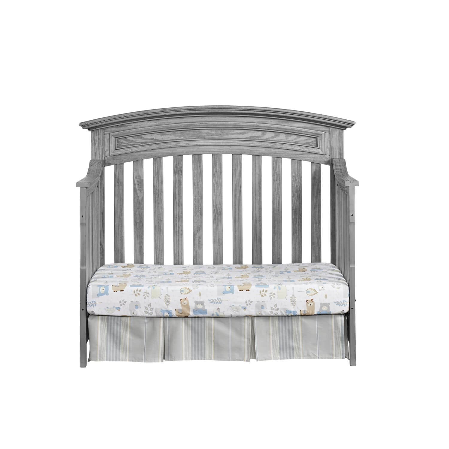 Soho Baby Richmond 4-in-1 Convertible Crib | Brushed Gray