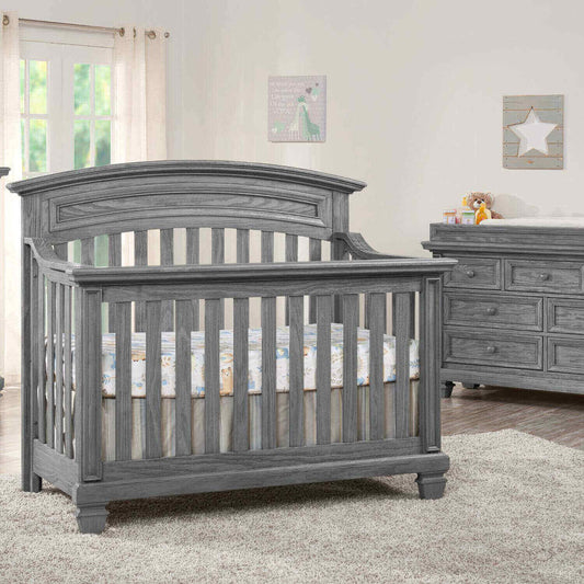 Soho Baby Richmond 4-in-1 Convertible Crib | Brushed Gray