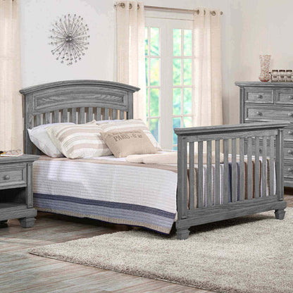 Soho Baby Richmond 4-in-1 Convertible Crib | Brushed Gray