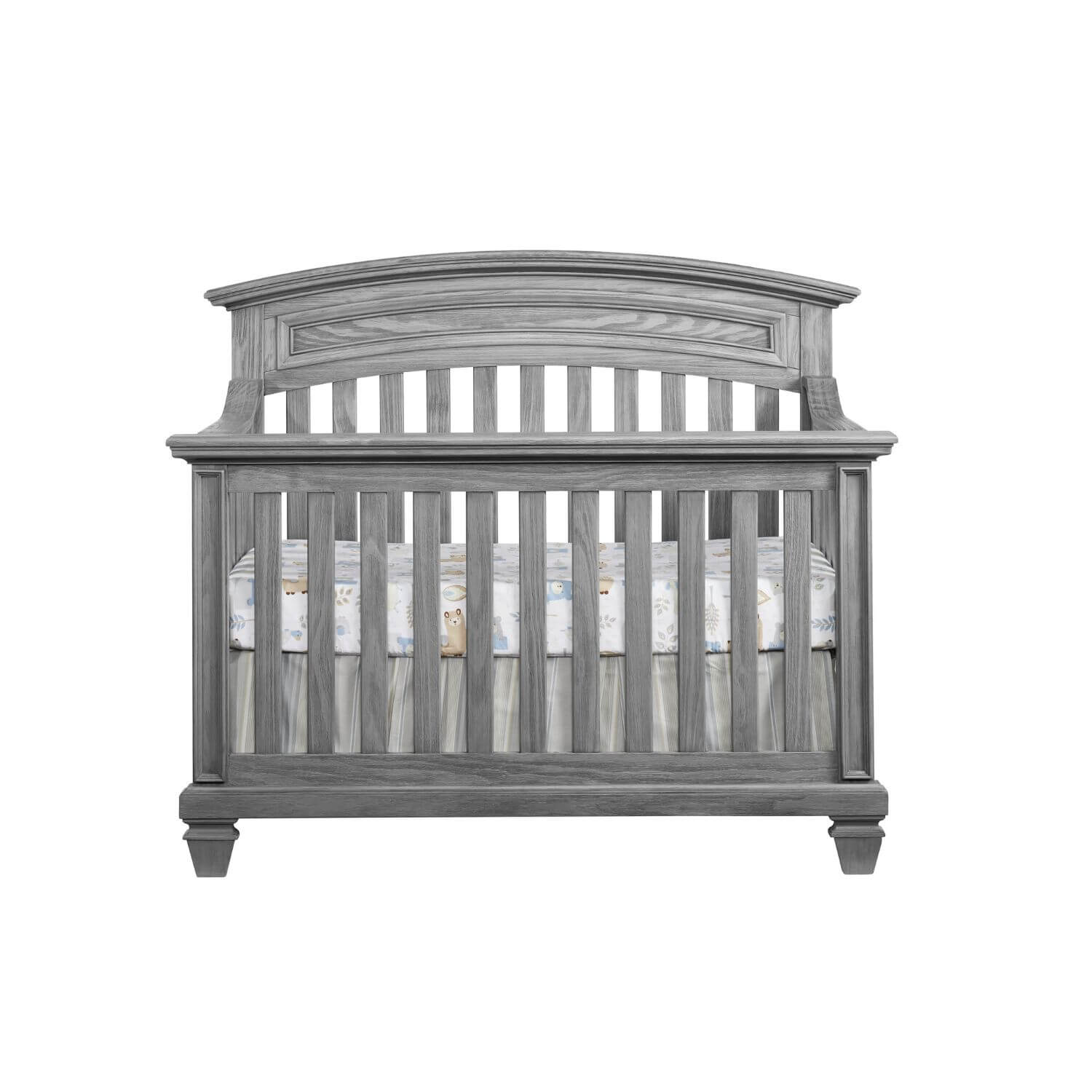 Soho Baby Richmond 4-in-1 Convertible Crib | Brushed Gray