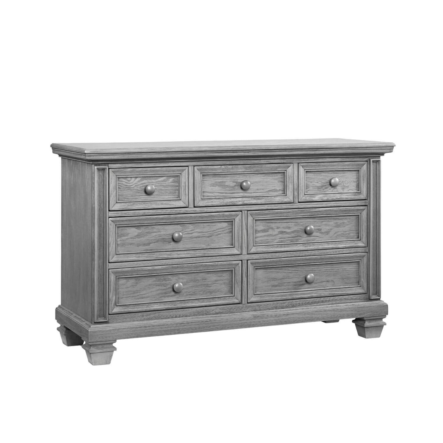 Soho Baby Richmond 7-Drawer Dresser | Brushed Gray