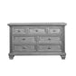 Soho Baby Richmond 7-Drawer Dresser | Brushed Gray