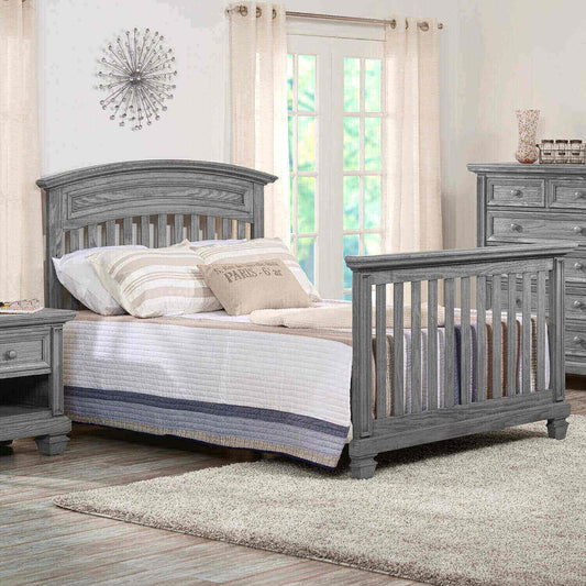 Soho Baby Richmond Full Bed Conversion Kit | Brushed Gray