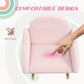 Qaba Rocker Armchair for Nursery Playroom Preschool for 1.5-5 Years Pink