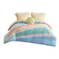 Rory Rainbow Sunburst Reversible Cotton Comforter Set