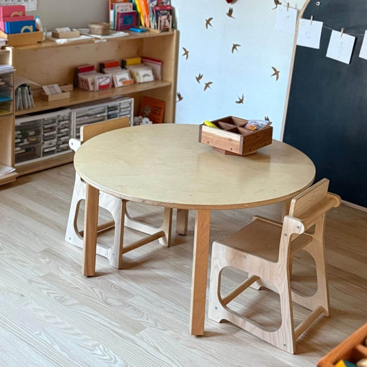 RAD Children's Furniture Round Table w/ Chairs