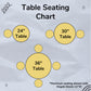 RAD Children's Furniture Round Table Seating Chart