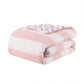 Sammie Cotton Cabana Stripe Reversible Comforter Pink