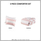 Sammie Cotton Cabana Stripe Reversible Comforter Set Pink