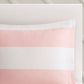 Sammie Cotton Cabana Stripe Reversible Sham Pink