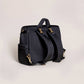 Back Side of JuJuBe Satchel Diaper Bag Black