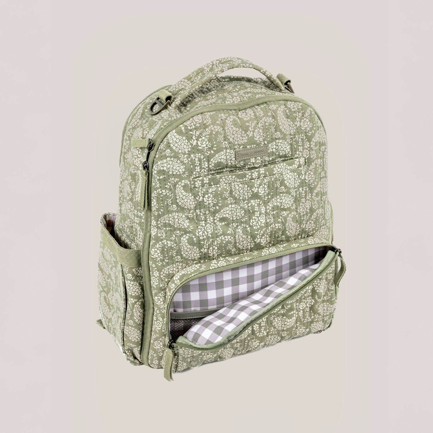 Sazan + JuJuBe Classic Diaper Backpack - Paisley Floral