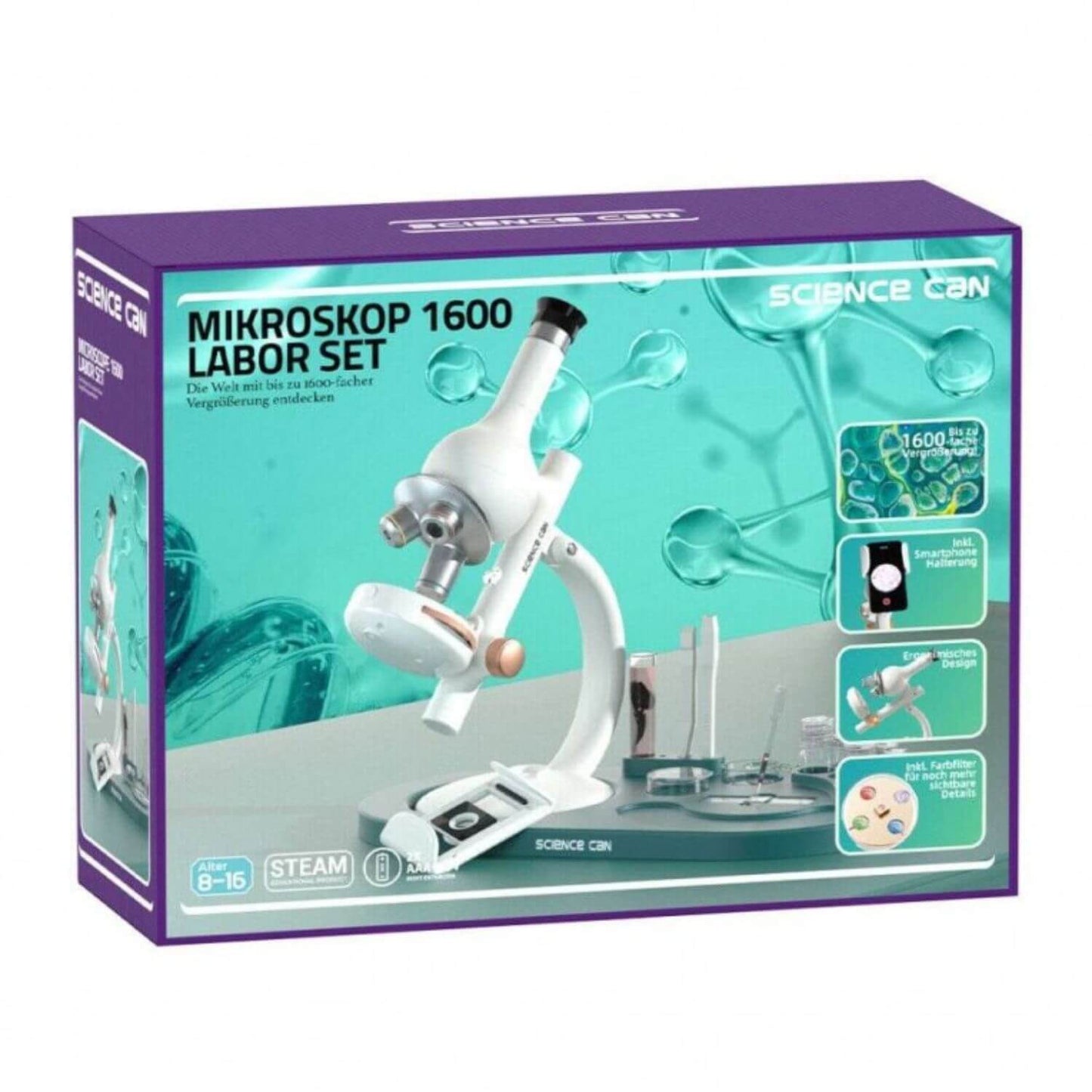 Package of Science Can Microscope Lab Edition