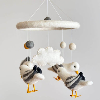 Ganapati Crafts Co. Felt Baby Mobile - Seagull