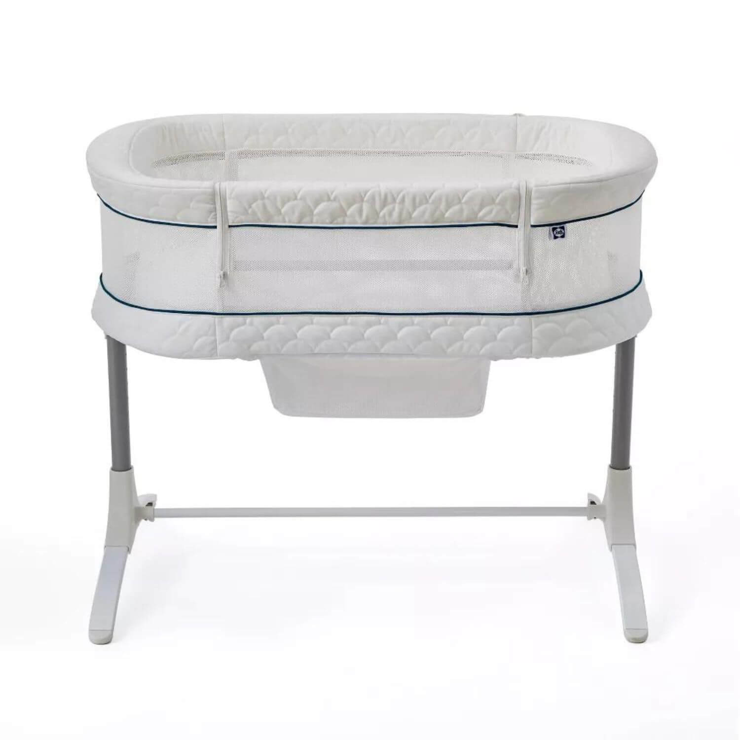 Sealy Cozy Cool Breathable 2-in-1 Baby Bassinet and Bedside Sleeper