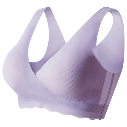 Sunveno Seamless Nursing Bra - Purple