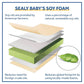 Sealy Select 2-Cool 2-stage Cool Gel Crib and Toddler Mattress - Detail