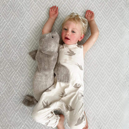 Senger Naturwelt Cuddly Animal Seal Large Grey - Lifestyle