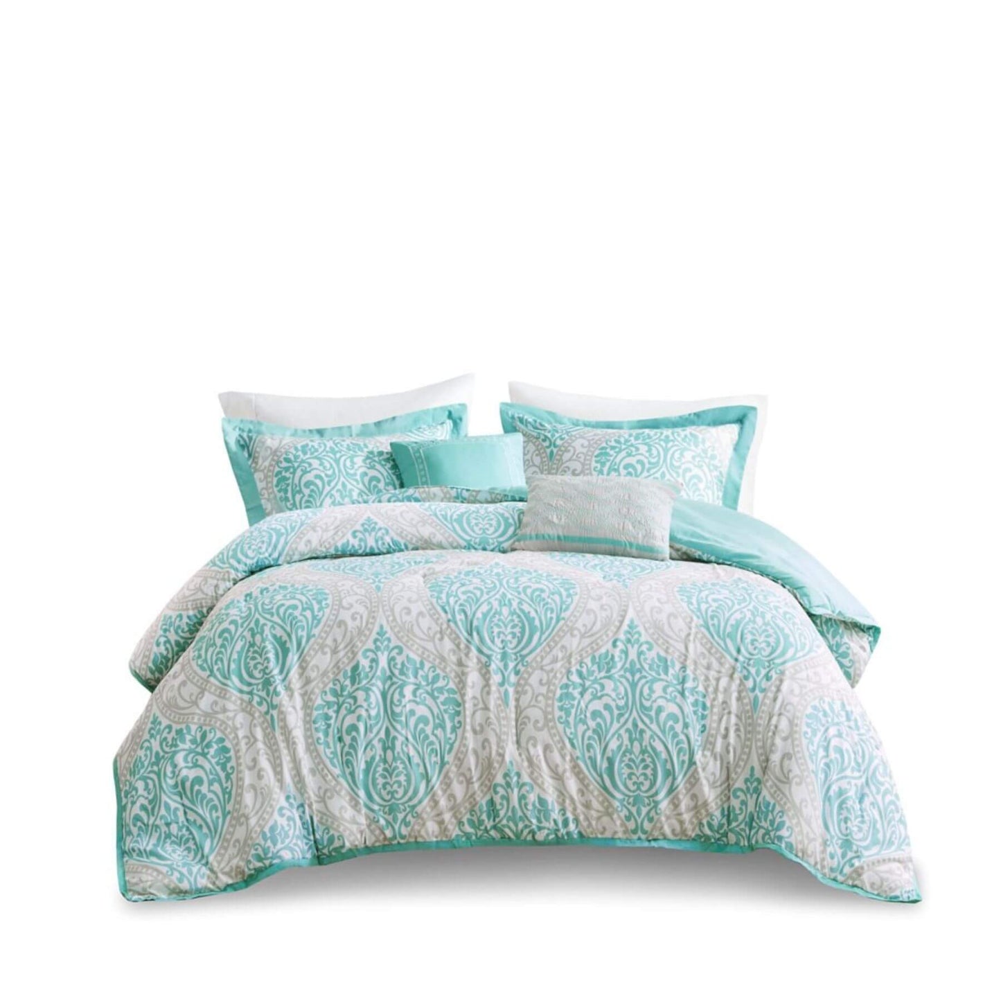 Senna Comforter Set Aqua