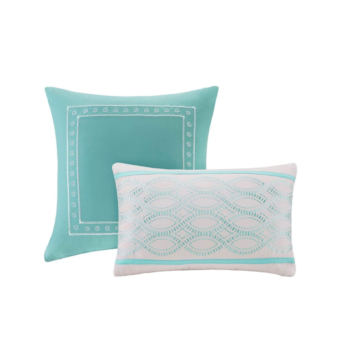 Senna Decorative Pillows Aqua