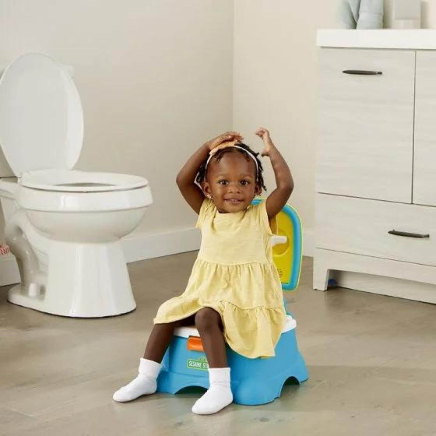 Sesame Street Cookie Monster Terrific! 3-in-1 Potty - Lifestyle