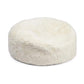 Natures Collection Shaped Bean Bag, Short Wool, Ivory