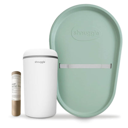 Shnuggle Changing Essentials Kit - Eucalytus