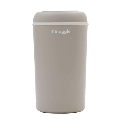 Shnuggle Eco-Touch Nappy Bin Diaper Pail - Taupe