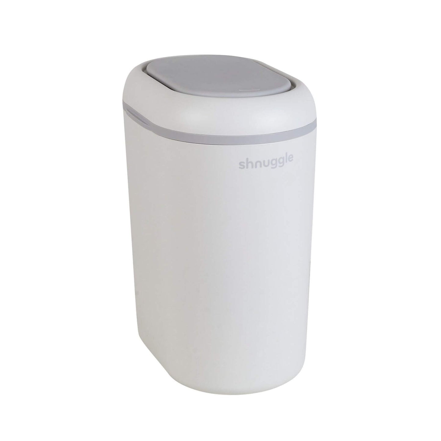 Shnuggle Eco-Touch Nappy Bin Diaper Pail - White