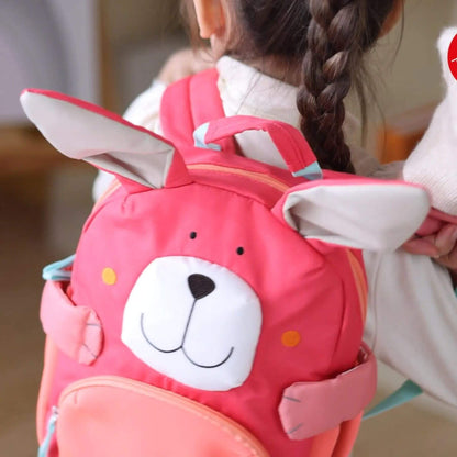 Child wearing sigikid Bunny Backpack