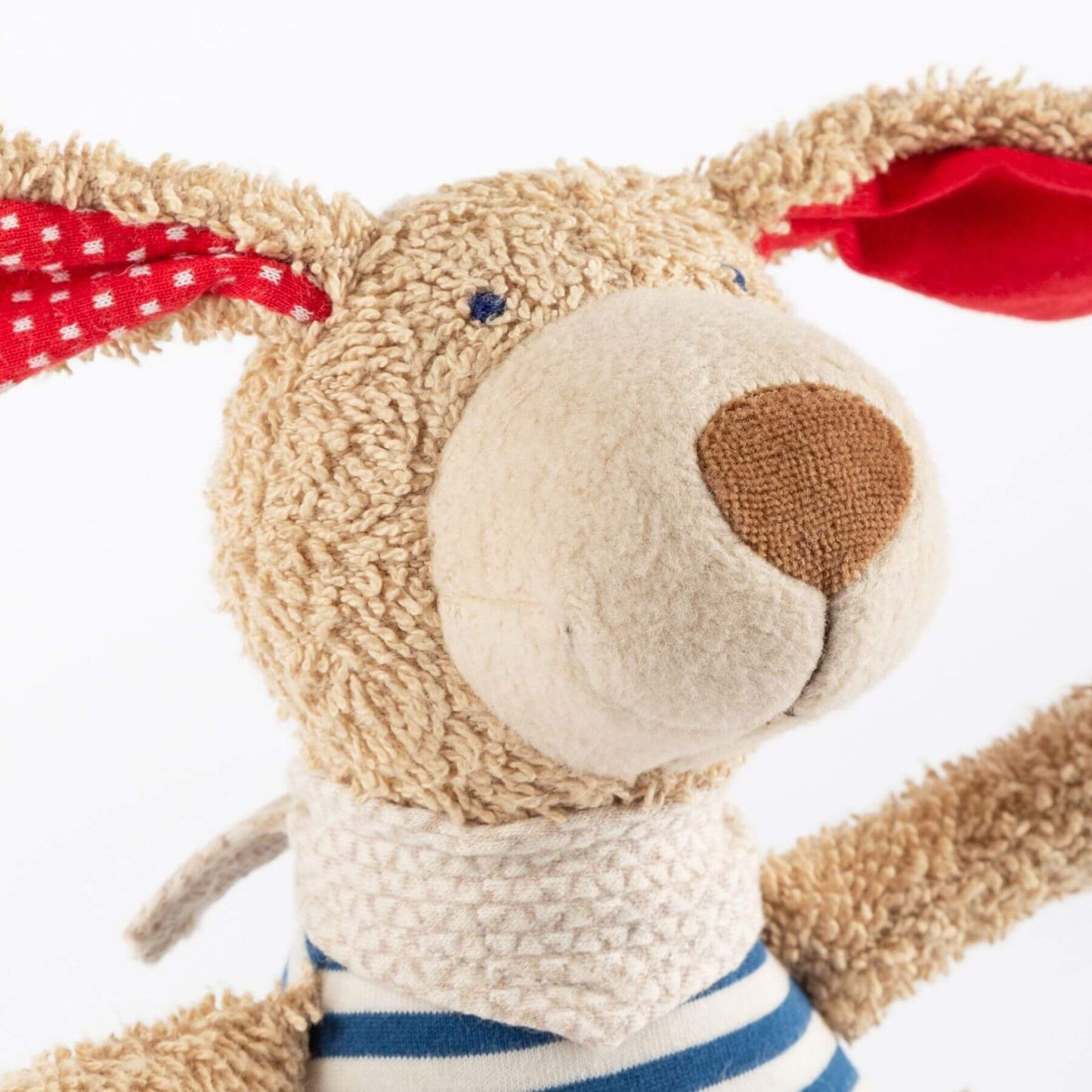 Close-up of sigikid Organic Dog Musical Toy
