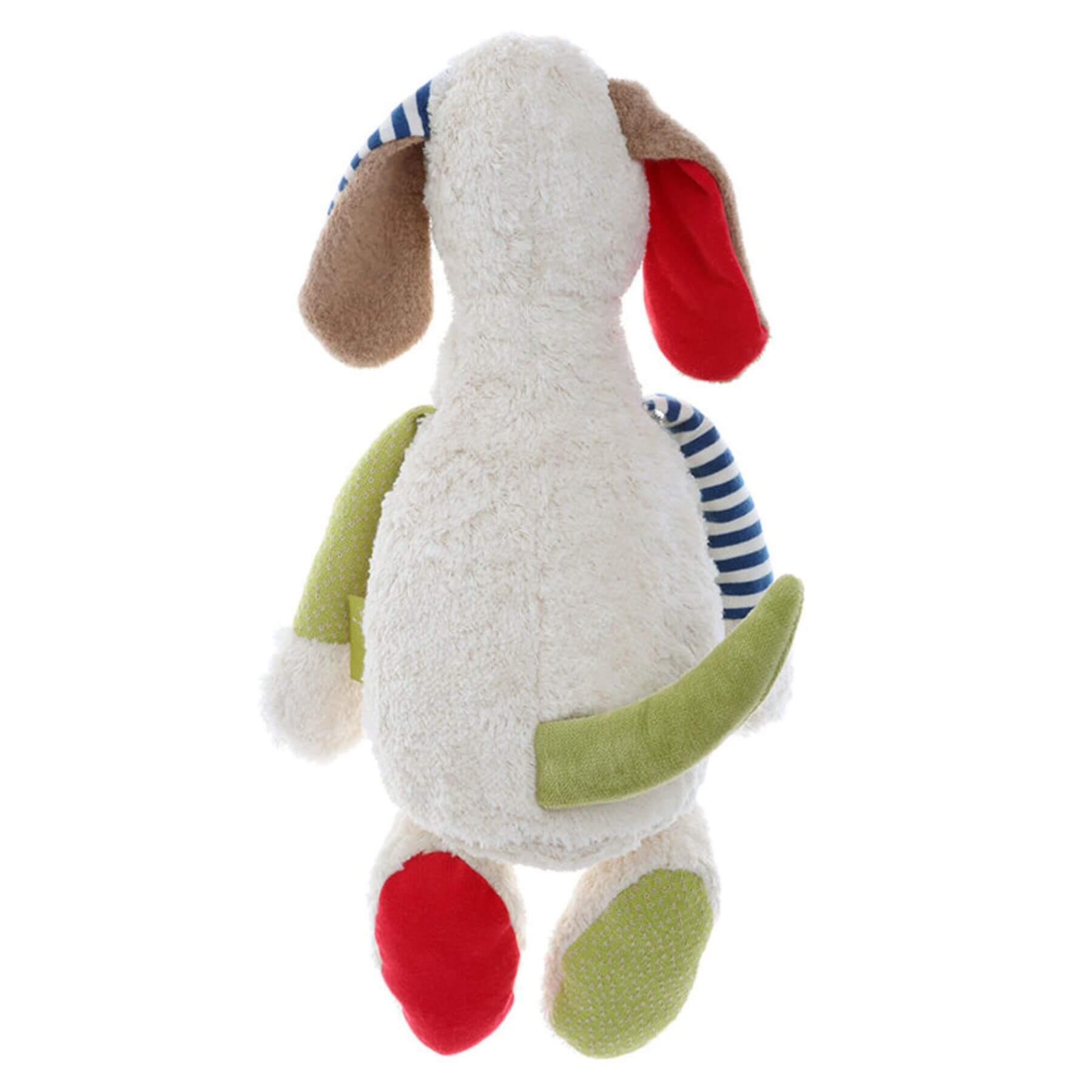 Back View of sigikid Organic Dog Plush Toy